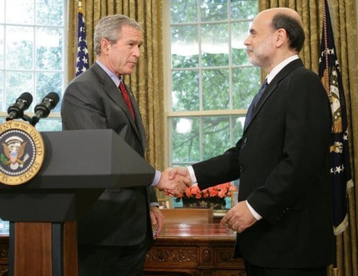 Ben Bernanke es nominado por George Bush