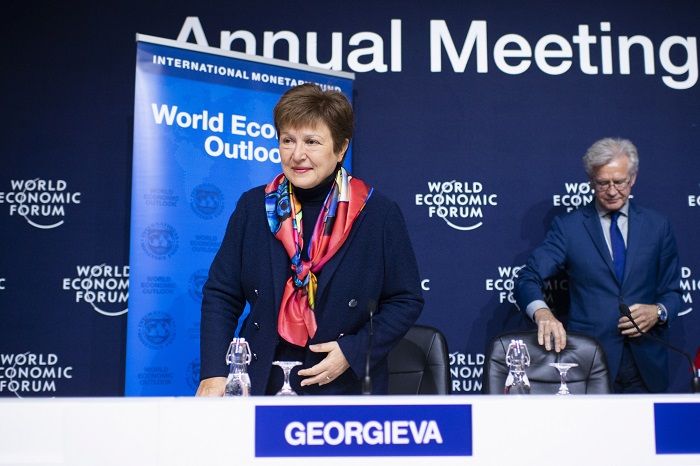 Kristalina Georgieva en Davos 2020