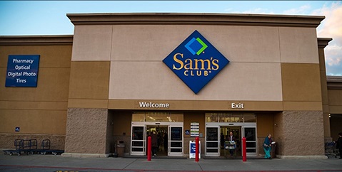 Supermercado de la cadena Sam's Wholesale club