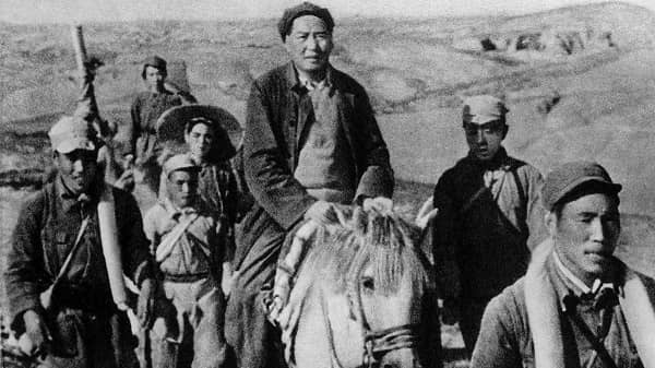 Mao en la Larga Marcha