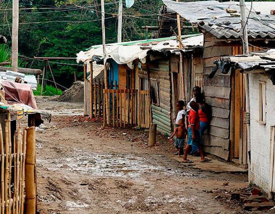 Pobreza extrema en Colombia