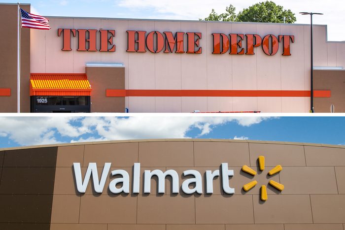 Home Depot y  WaltMart, dos de las compañías blue chip más importantes de Estados Unidos